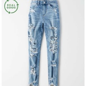 american eagle skinny jeans size 0 curvy